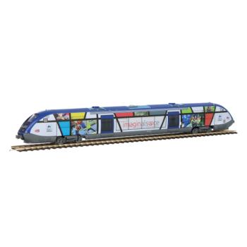 Autorail diesel X 73500 « Imaginalsace », ép. VI, SNCF, avec décodeur sonore DCC