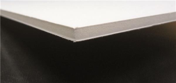 Carton plume 3mm classique - 50 x 65 cm