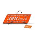 TGV Sud-Est orange "Record Mondial 26.2.1981, 380 km/h" SNCF - coffret de 4 unités