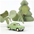 Véhicule Renault Dauphine - 1956 - Vert cendré