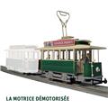 Le tramway ancien : la motrice démotorisée - P´tits Kits Voie Libre