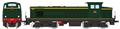 Locomotive Diesel 040 DE 532 Livrée d'origine, plaques en relief, SNCF Ep. III - analogique