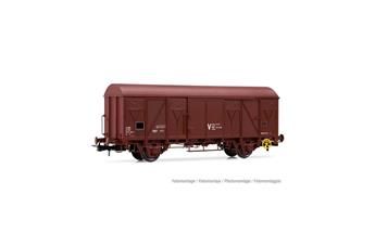 Wagon couvert G41 livrée rouille rouge  Ep V et VI SNCF