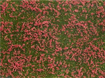 Flocage couvre-sol prairie en fleurs rouge 12 x 18 cm
