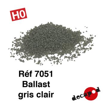 Ballast gris clair