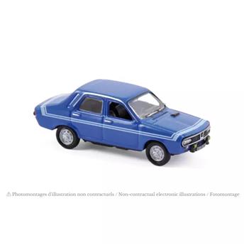 Véhicule Renault 12 - 1971  - Bleu Gordini