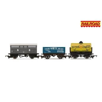 Pack de 3 wagons RailRoad - Ép. III