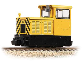 Locomotive diesel Baguley-Drewry 70HP DH88 jaune