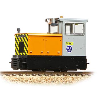 Locomotive diesel Baguley-Drewry 70HP DH88 orange