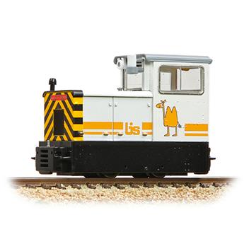 Locomotive diesel Baguley-Drewry 70HP DH88 blanc