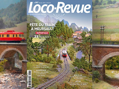 Loco-Revue n°907 - Février 2023 - Spécial Meursault 2022 un reportage exceptionnel !