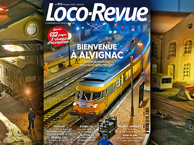 Loco-Revue n°915 - Octobre 2023 - Spécial 132 pages avec 3 réseaux d'exception !
