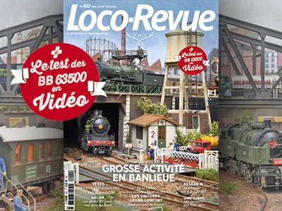 Loco-Revue n°922 Mai 2024 Verneuil, réseau H0, grosse activité en banlieue