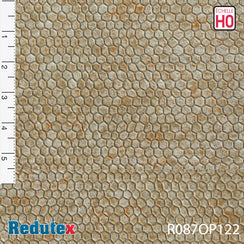 Texture adhésive opus incertum