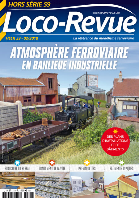 HSLR59 (01/2018) Atmosphère ferroviaire en banlieue industrielle