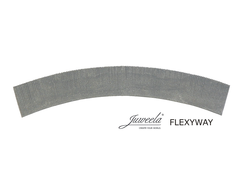 Vieux pavage de ville - bande courbe Flexyway