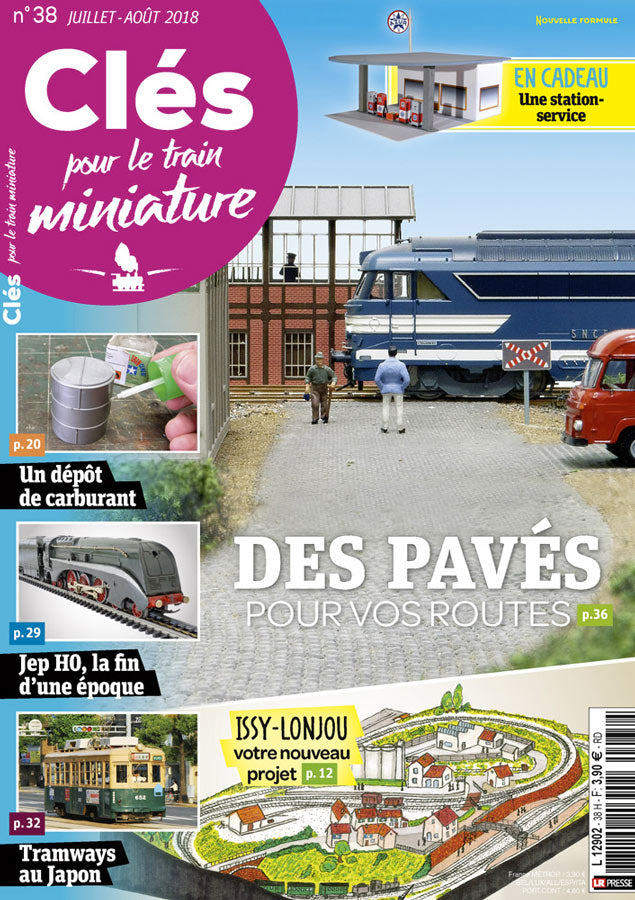 Clés pour le train miniature n° 38