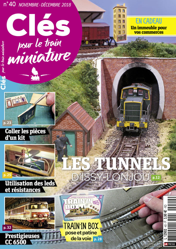 Clés pour le train miniature n° 40