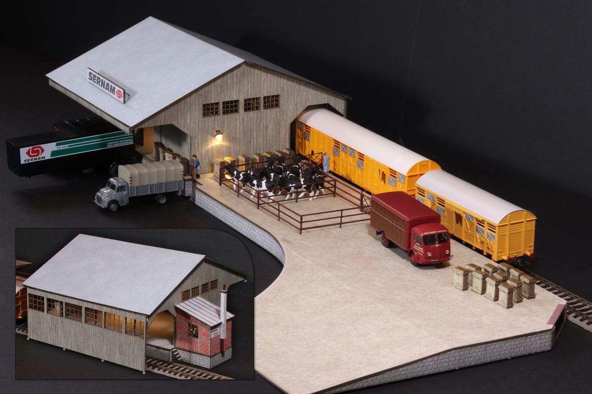 Halle Ouest en bois
