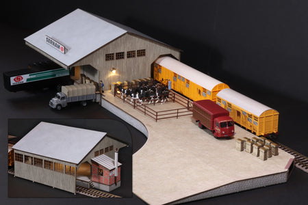 Halle Ouest en bois