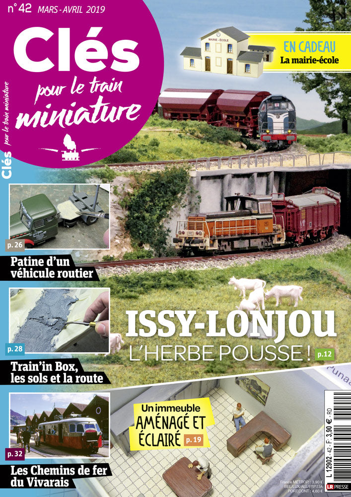 Clés pour le train miniature n° 42