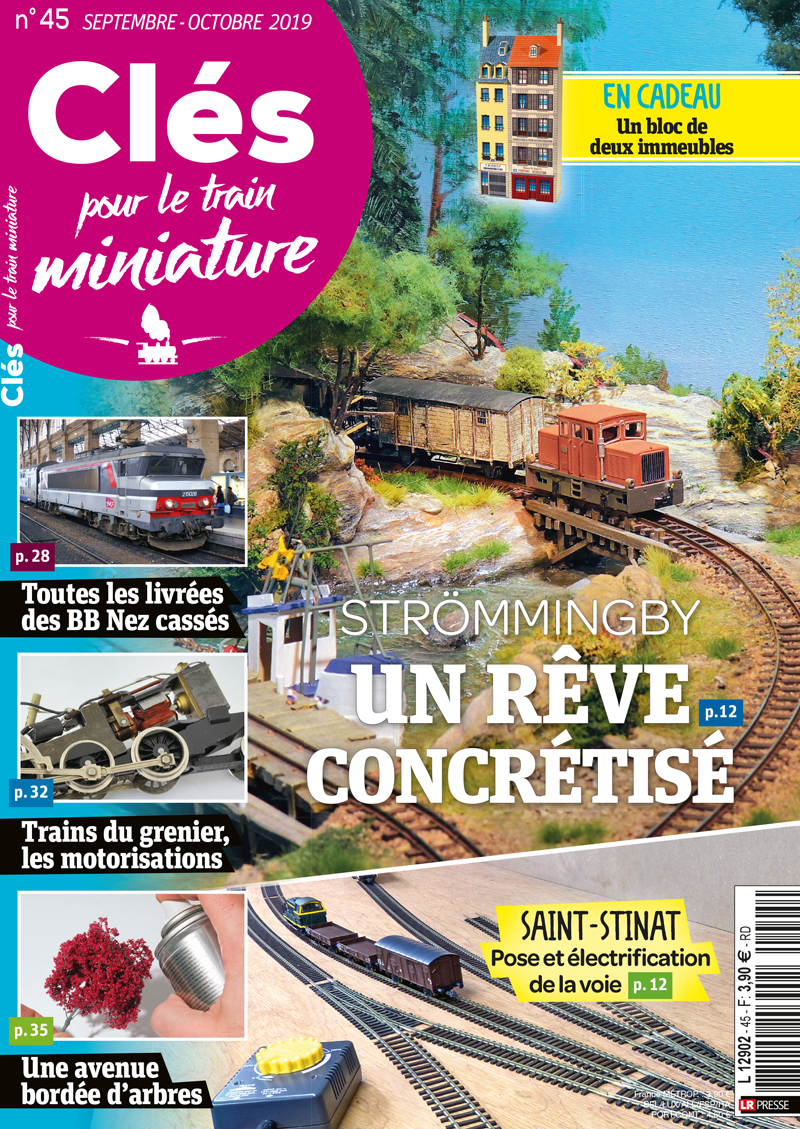 Clés pour le train miniature n° 45