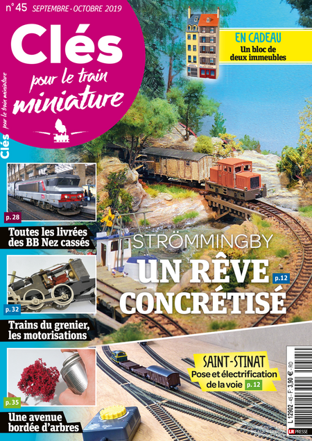 Clés pour le train miniature n° 45
