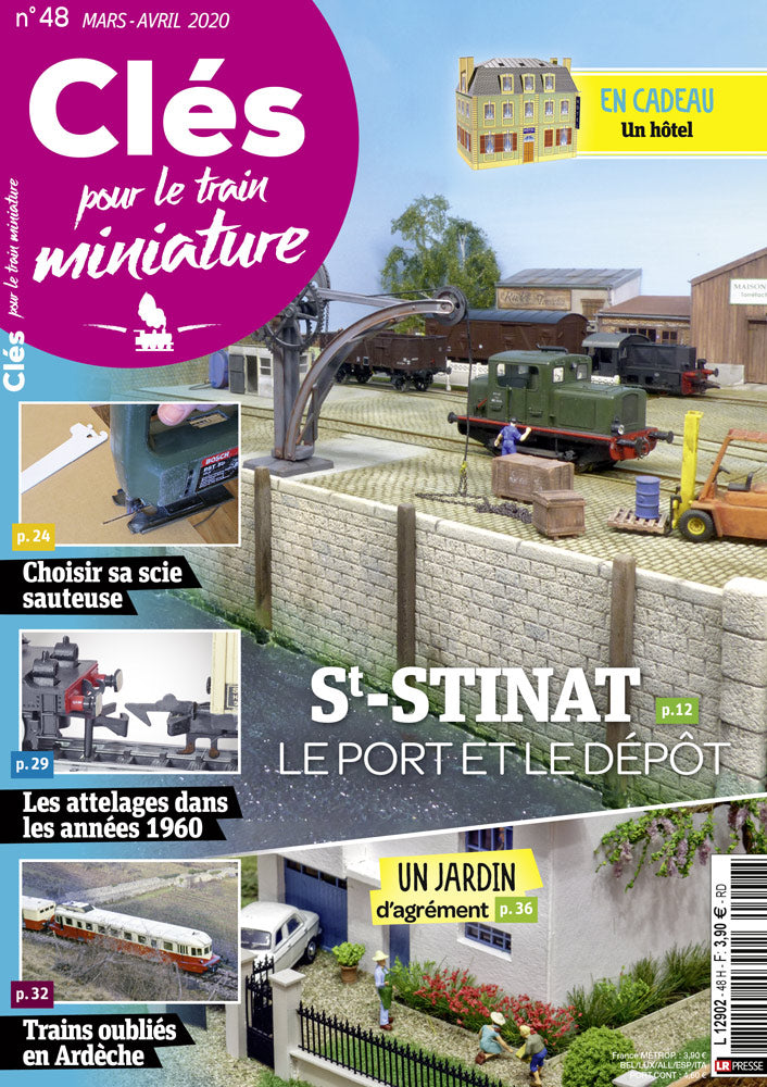 Clés pour le train miniature n° 48