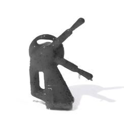 Leviers d'aiguillage type V sans crans 5 pièces