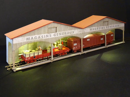 Magasins généraux (façade entrepôts raccordés)