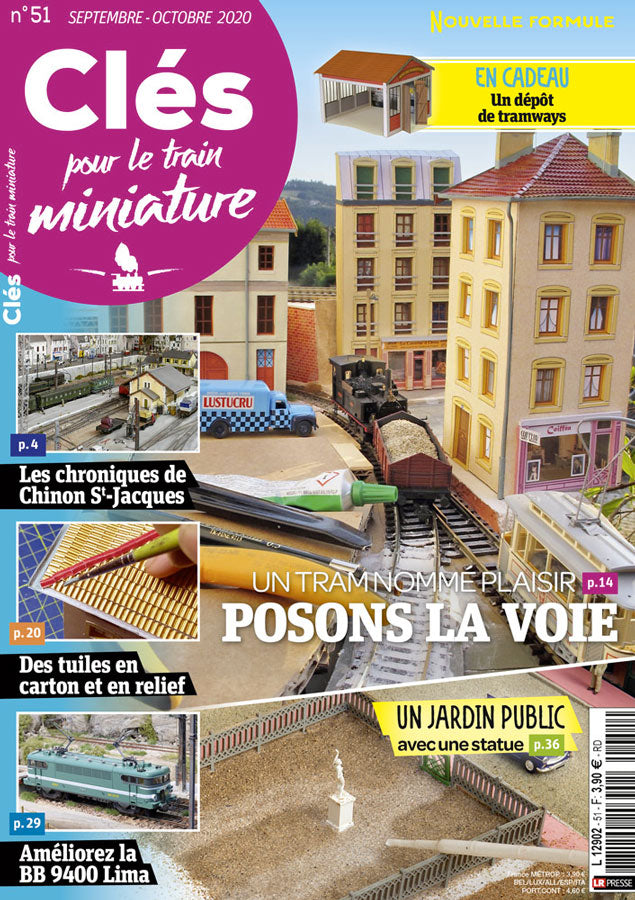 Clés pour le train miniature n° 51