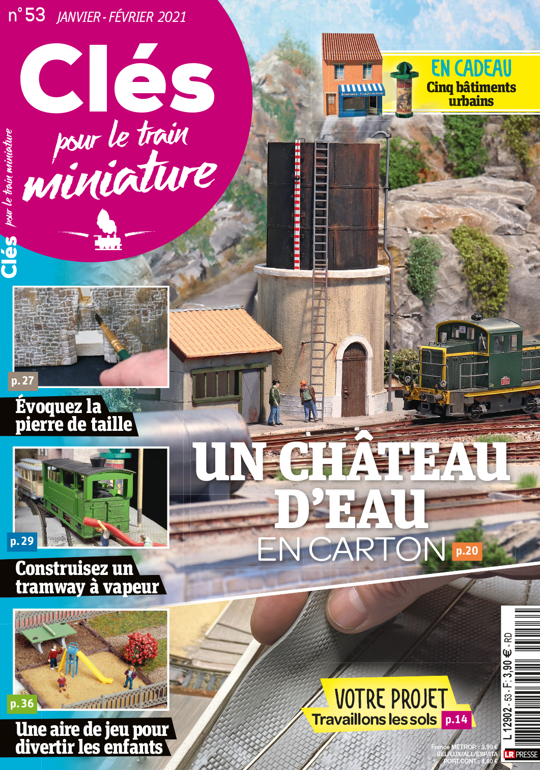 Clés pour le train miniature n° 53
