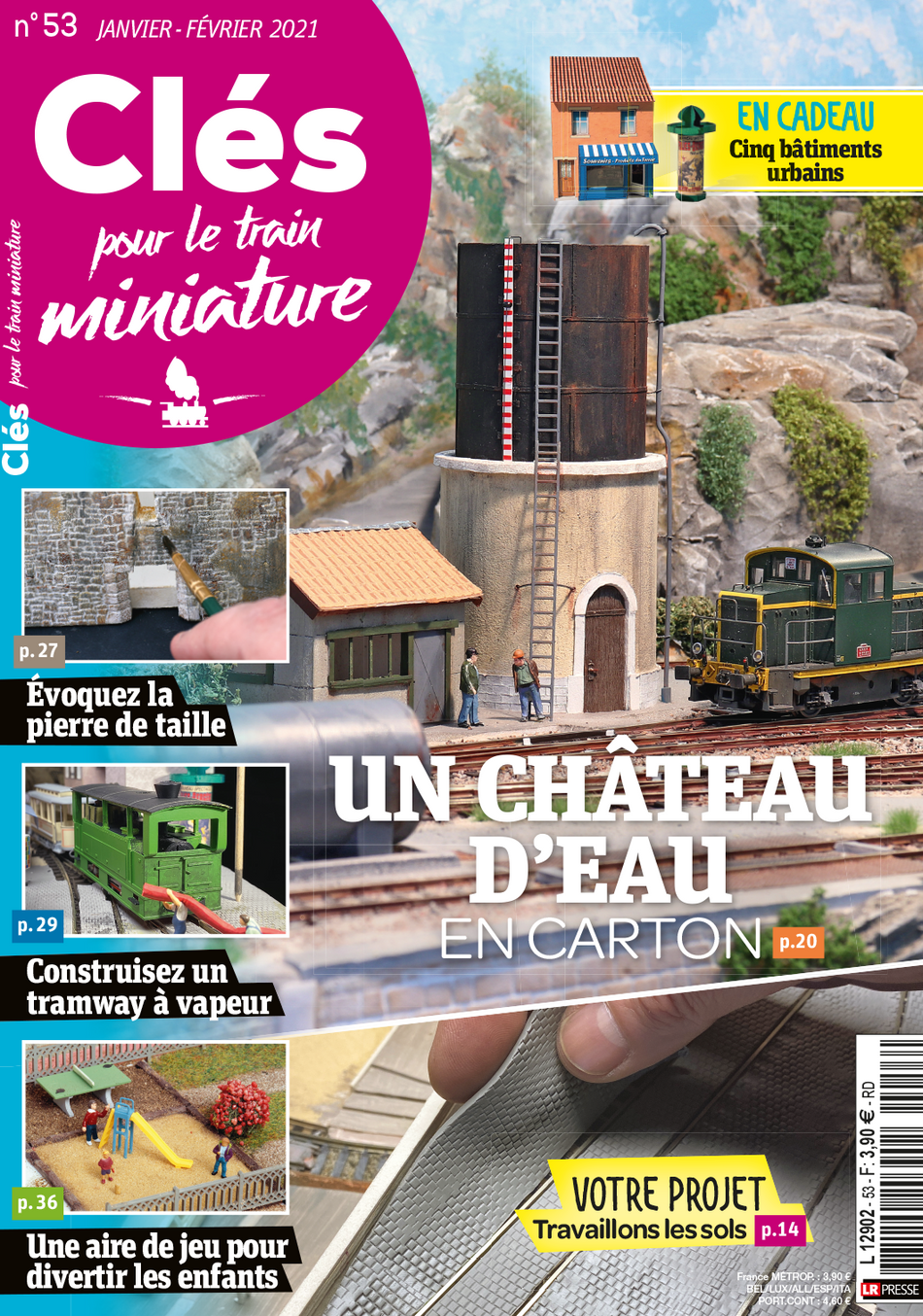 Clés pour le train miniature n° 53