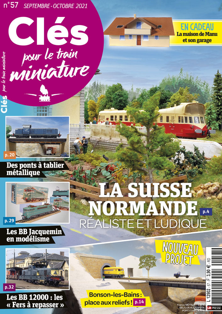 Clés pour le train miniature n° 57
