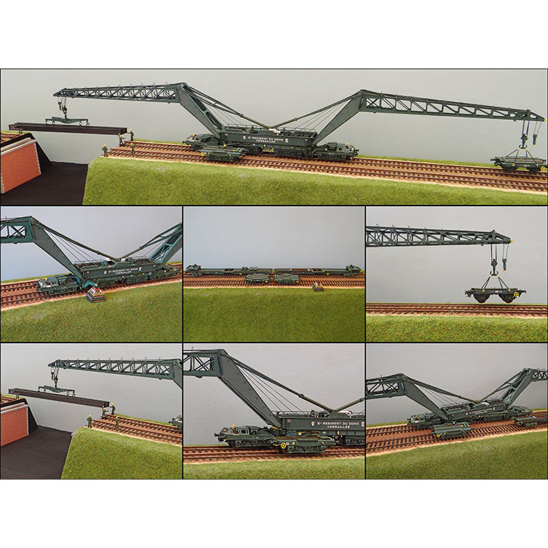 Le Diplodocus et ses 4 wagons