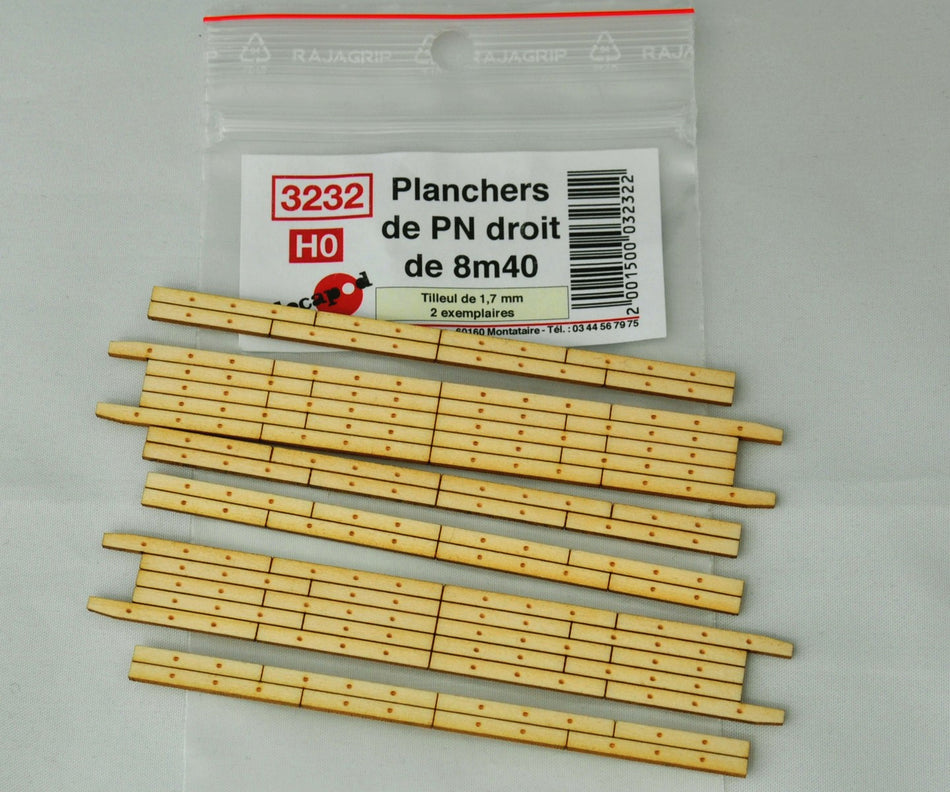 Planchers de PN droits de 8m40