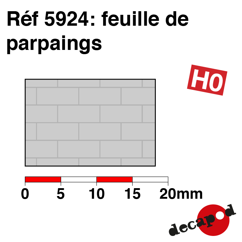 Feuille de parpaings