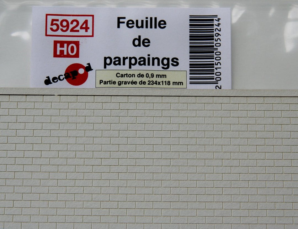 Feuille de parpaings