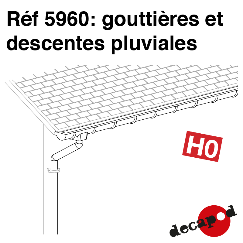 Gouttières et descentes pluviales