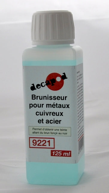 Brunisseur pour métaux cuivreux et acier 125 ml