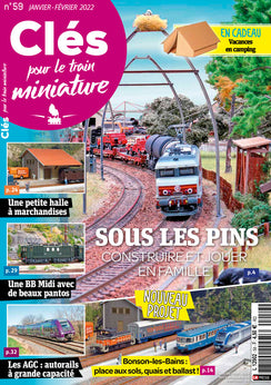 Clés pour le train miniature n° 59