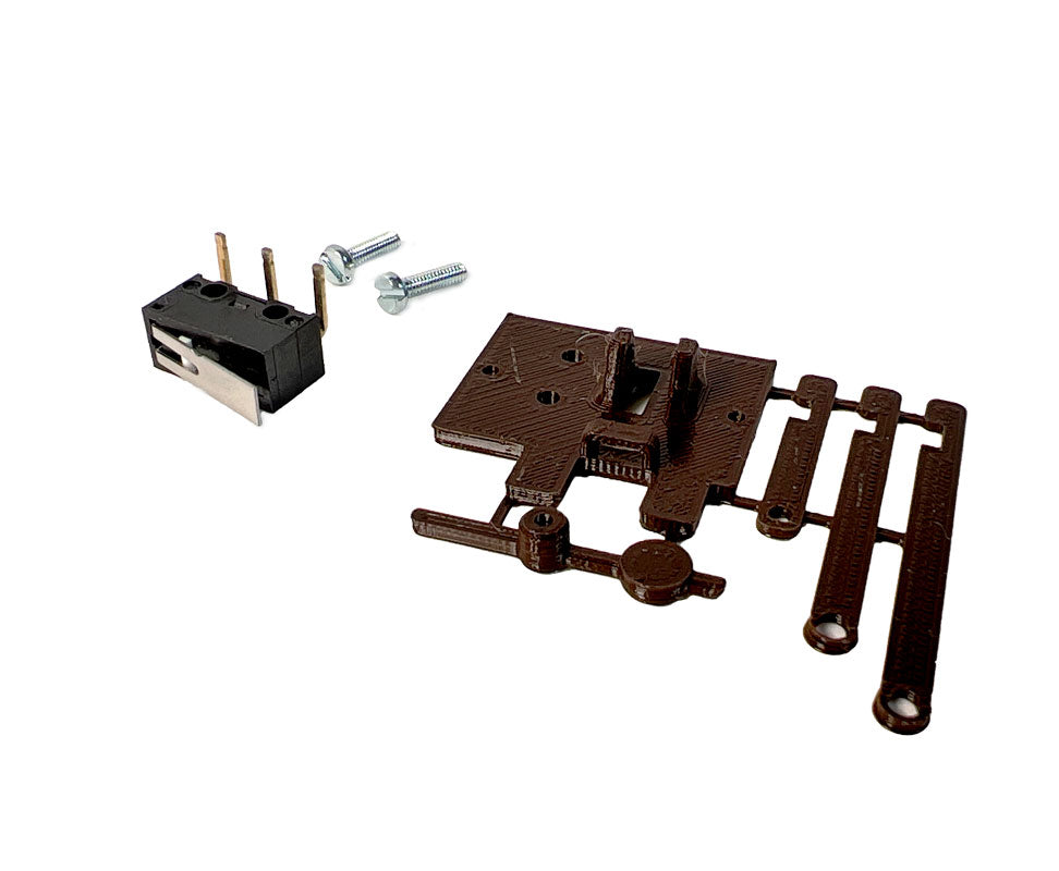 3 leviers d'aiguille fonctionnels pour aiguille Peco Electrofrog
