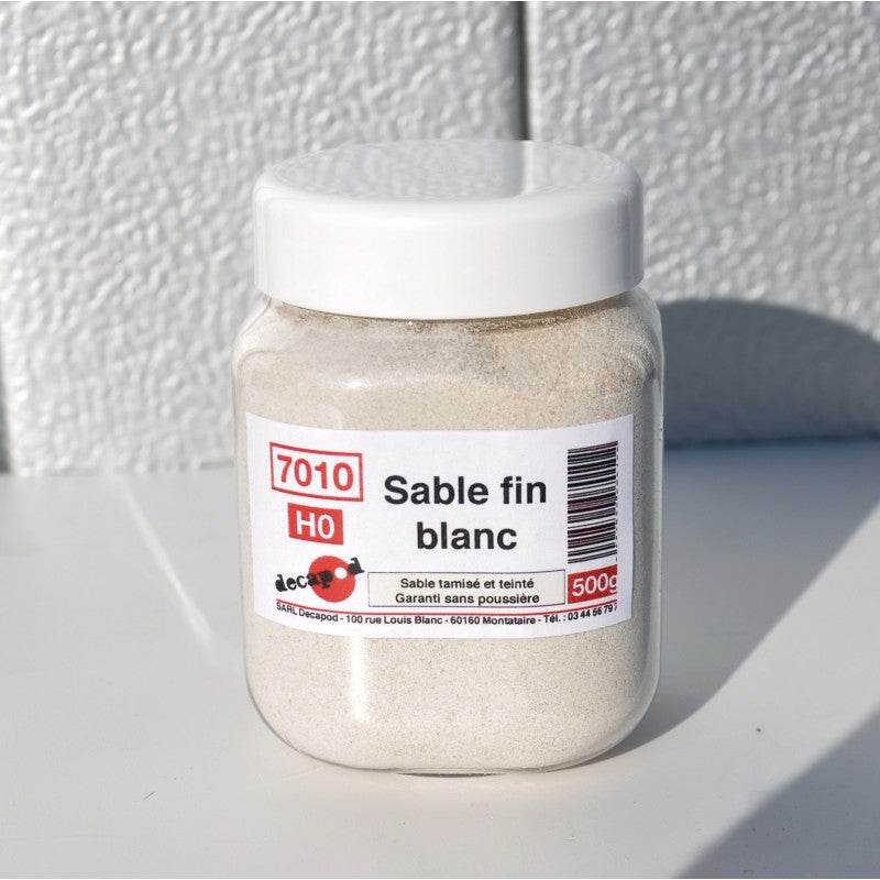 Sable fin blanc
