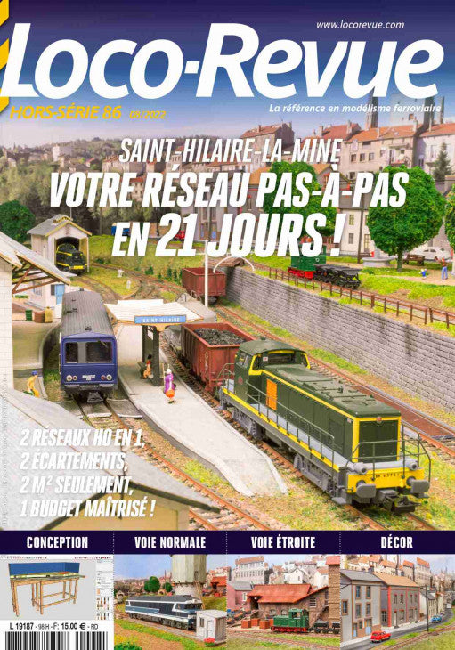 HSLR86 (08/2022) : Saint-Hilaire-La-Mine, votre réseau pas-à-pas en 21 jours !