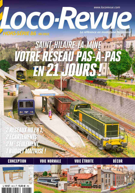 HSLR86 (08/2022) : Saint-Hilaire-La-Mine, votre réseau pas-à-pas en 21 jours !