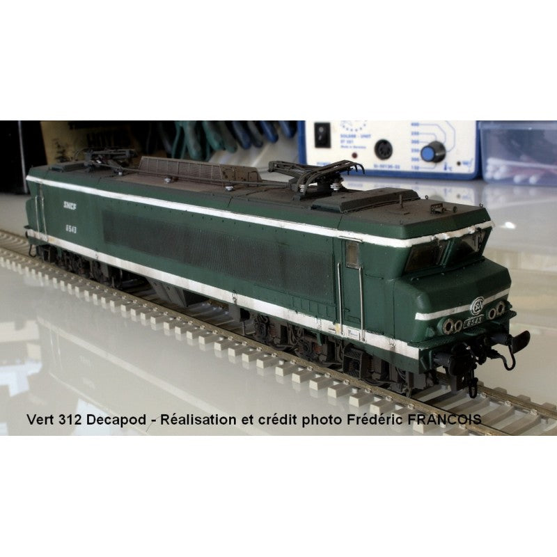 Peinture acrylique Vert bleuté foncé 312 satiné