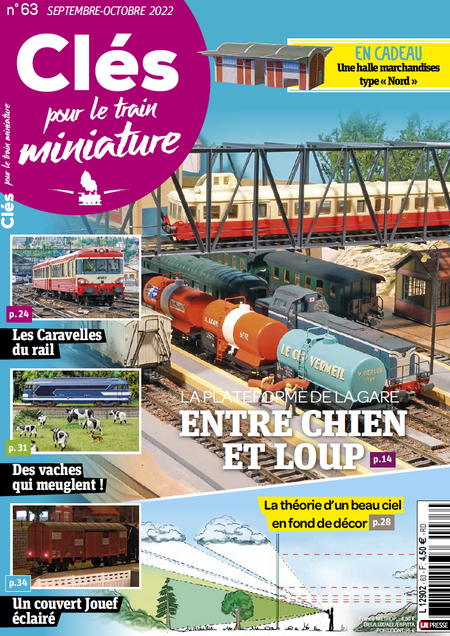 Clés pour le train miniature n° 63