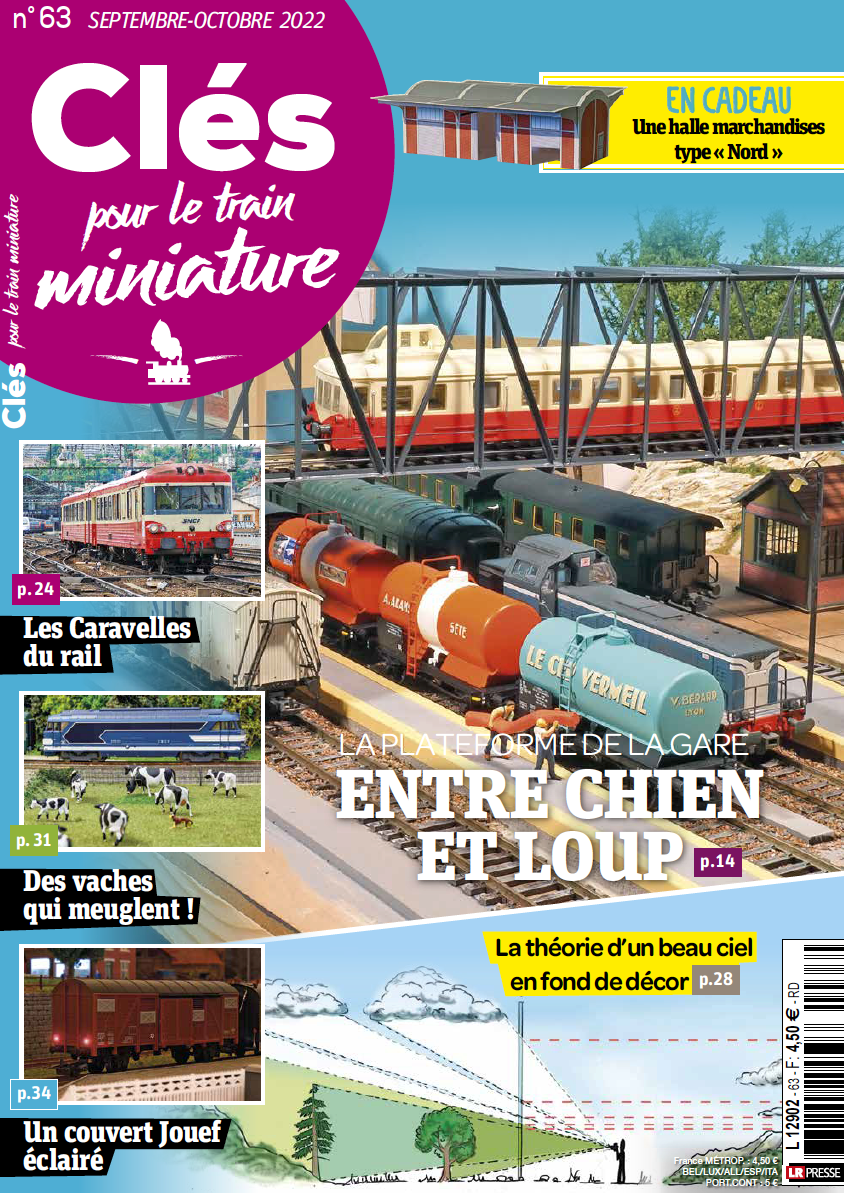 Clés pour le train miniature n° 63