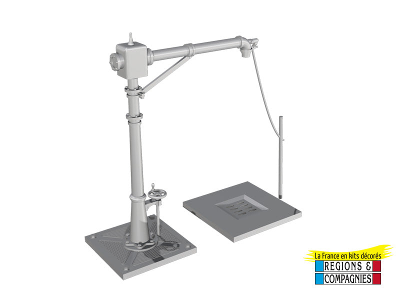 Grue hydraulique PO col court