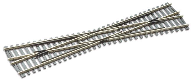 Aiguille croisement long insulfrog, éch. 00/H0, - code 100